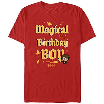 Men's Harry Potter Magical Birthday Boy Graphic Tee