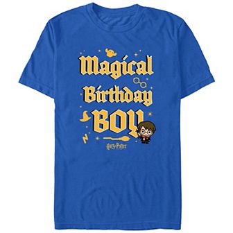Men's Harry Potter Magical Birthday Boy Graphic Tee