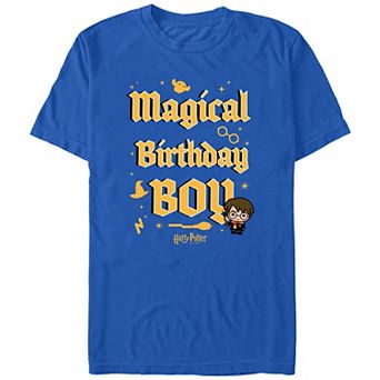 Men's Harry Potter Magical Birthday Boy Graphic Tee