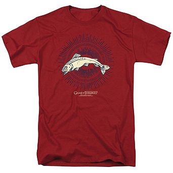 Game Of Thrones Tully Burst Sigil Short Sleeve Adult T-shirt