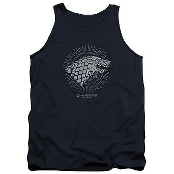Game Of Thrones Stark Burst Sigils Adult Tank Top