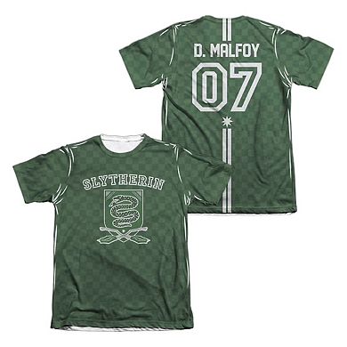 Harry Potter Malfoy Sweater Short Sleeve Adult Poly Crew T-shirt