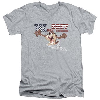 Looney Tunes Taz For Prez 3 Short Sleeve T-shirt