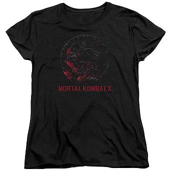 Mortal Kombat X Seal Short Sleeve Womens T-Shirt