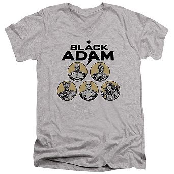 Black Adam Black Adam Contrast Group Short Sleeve T-shirt