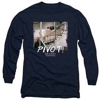 Friends Pivot Long Sleeve Adult T-shirt