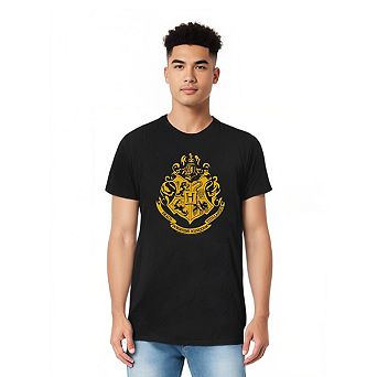 Harry Potter Hogwarts Crest Short Sleeve Adult T-shirt