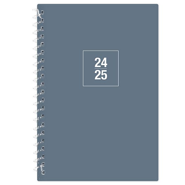 Blue Sky 2024-25 School Year Steel Blue Student Planning Calendar