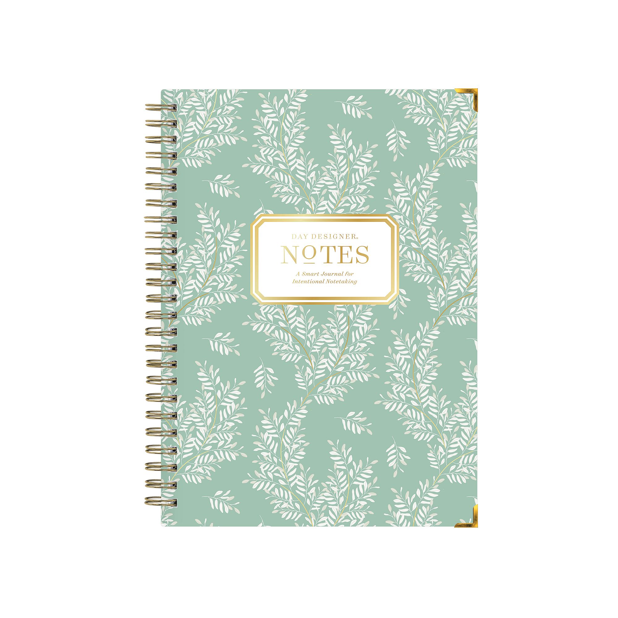 Day Designer Notebook, Green