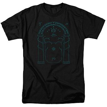 Lord Of The Rings Doors Of Durin Short Sleeve Adult T-shirt