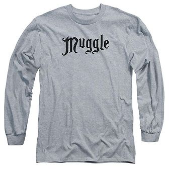 Harry Potter Muggle Long Sleeve Adult T-shirt