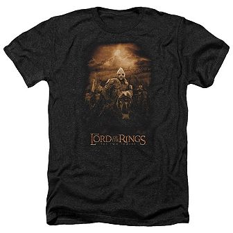 Lord Of The Rings Riders Of Rohan Adult Heather T-shirt