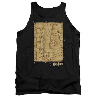Harry Potter Marauders Map Interior Adult Tank Top