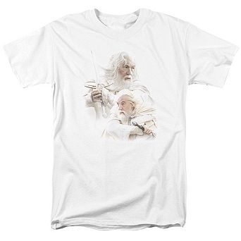 Lord Of The Rings Gandalf The White Short Sleeve Adult T-shirt
