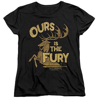 Game Of Thrones Fury Short Sleeve Women´s T-Shirt