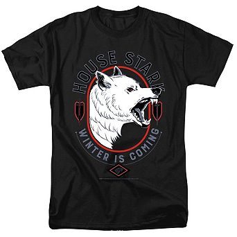 Game Of Thrones House Stark Winter Is Coming Short Sleeve Adult T-shirt