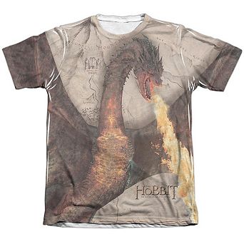 Hobbit Smaug Attack Sleeve T-shirt