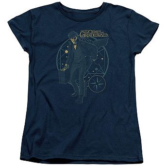 Fantastic Beasts 2 Suitcase Short Sleeve Women´s T-Shirt