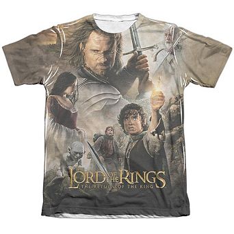 Lord Of The Rings King Poster Sleeve T-shirt