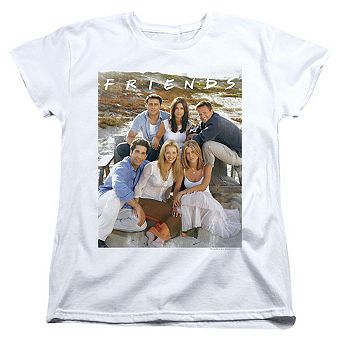 Friends Lifes A Beach Short Sleeve Women´s T-Shirt