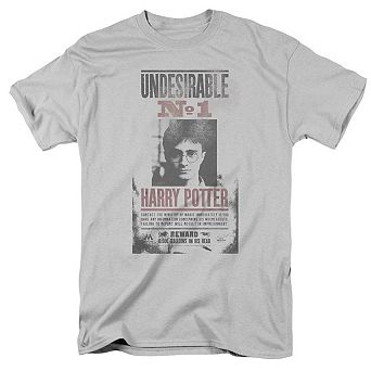 Harry Potter Undesirable No1 Distressed Short Sleeve Adult T-shirt