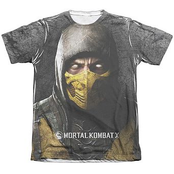 Mortal Kombat X Finish Him Sleeve T-shirt