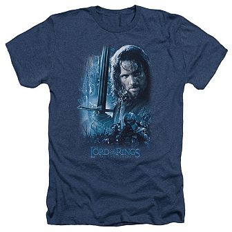 Lord Of The Rings King In The Making Adult Heather T-shirt