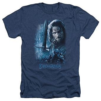 Lord Of The Rings King In The Making Adult Heather T-shirt