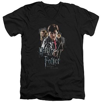 Harry Potter Deathly Hollows Cast Short Sleeve T-shirt