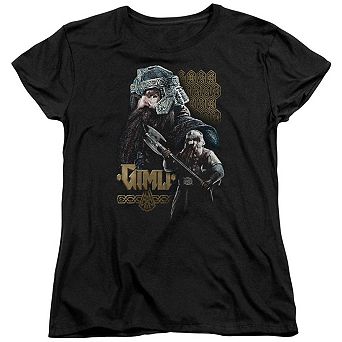 Lord Of The Rings Gimli Short Sleeve Womens T-shirt