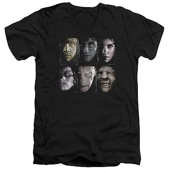 Harry Potter Horizontal Heads Short Sleeve T-shirt