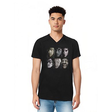 Harry Potter Horizontal Heads Short Sleeve T-shirt