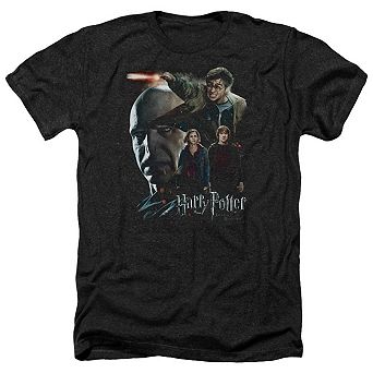 Harry Potter Final Fight Adult Heather T-shirt