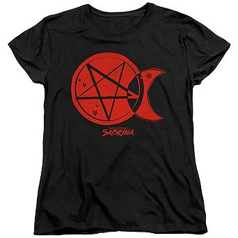Chilling Adventures Of Sabrina Dark Moon Short Sleeve Women´s T-Shirt