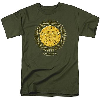 Game Of Thrones Tyrell Burst Logo Short Sleeve Adult T-shirt