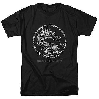Mortal Kombat X Stone Seal Short Sleeve Adult T-shirt