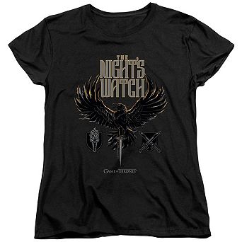 Game Of Thrones The Nights Watch Short Sleeve Women´s T-Shirt