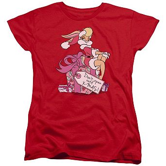 Looney Tunes Lola Present Short Sleeve Womens T-shirt