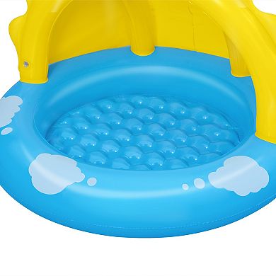 H2OGO! Sunny Days Inflatable Shaded Kiddie Pool