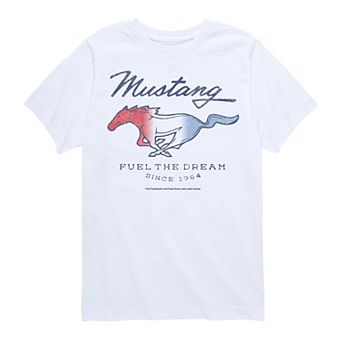 Boys 8-20 Ford Mustang Fuel The Dream 1964 Graphic Tee