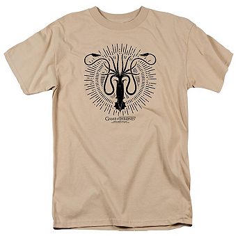 Game Of Thrones Greyjoy Burst Sigil Short Sleeve Adult T-shirt