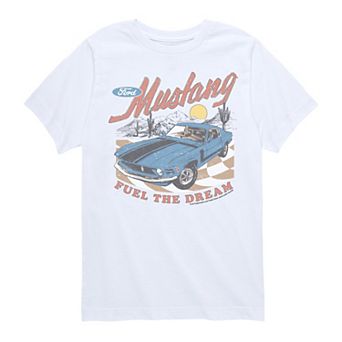 Boys 8-20 Ford Mustang Fuel The Dream Graphic Tee