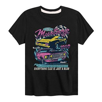 Boys 8-20 Ford Mustang Blur Graphic Tee
