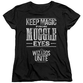 Harry Potter Wizards Unite Hidden Magic Short Sleeve Women´s T-Shirt