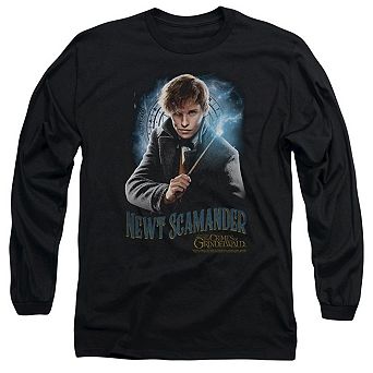 Fantastic Beasts 2 Scamander Monogram Long Sleeve Adult T-shirt