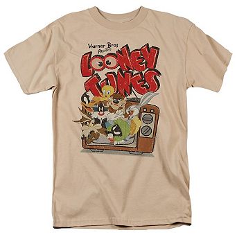 Looney Tunes Saturday Mornings Short Sleeve Adult T-shirt
