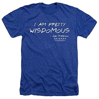 Friends Wisdomous Adult Heather T-shirt