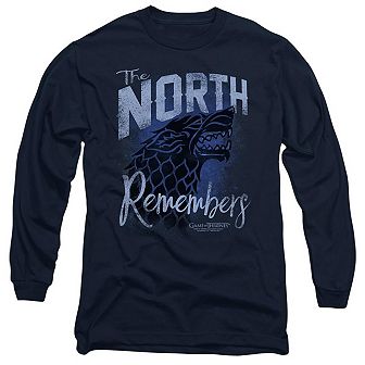 Game Of Thrones The North Remembers Long Sleeve Adult T-shirt