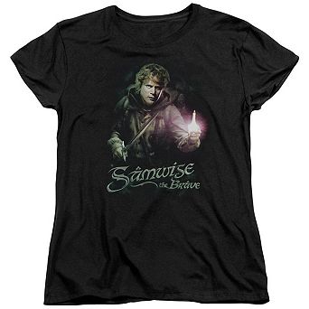 Lord Of The Rings Samwise The Brave Short Sleeve Womens T-shirt