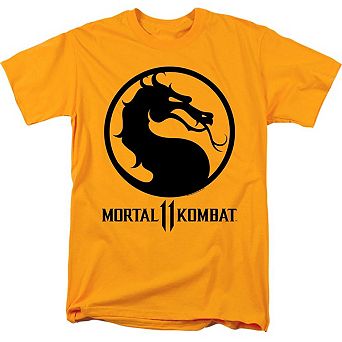 Mortal Kombat 11 Dragon Logo Short Sleeve Adult T-shirt